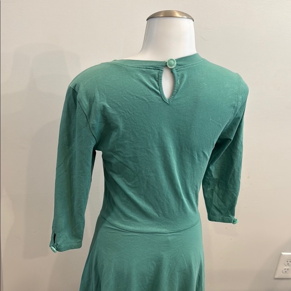 Matilda Jane Small Joanna Gaines Green Pastures Stretchy Elegant Dress - Picture 3 of 8